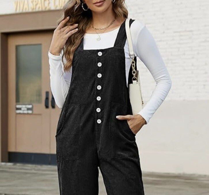 Cute Corduroy Jumpsuit – Just $16.99 shipped!